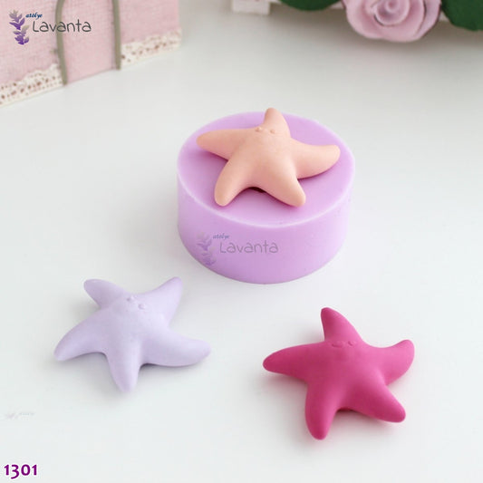 Küçük Deniz Yıldızı Silikon Kalıbı