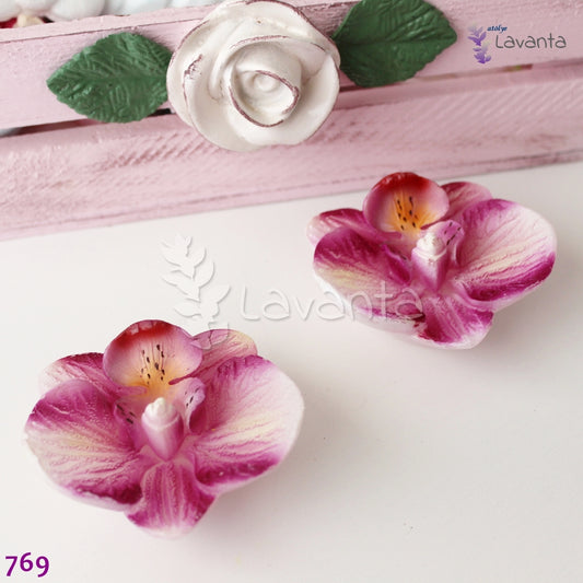 Detaylı Orkide Silikon Kalıbı