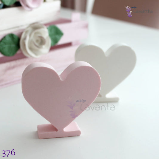 Dik Duran Kalp Silikon Kalıbı