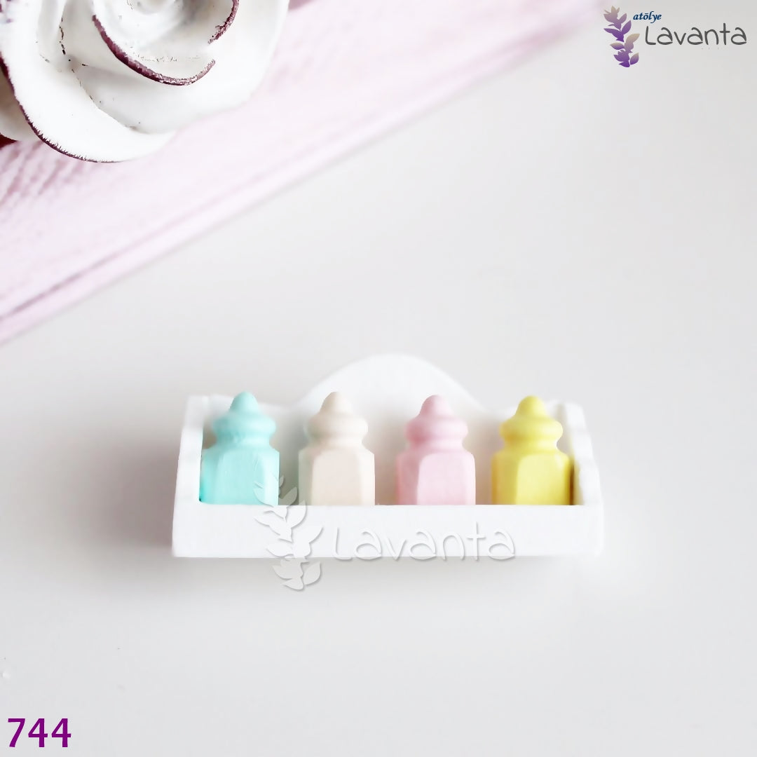 Rafta Kavanozlar Silikon Kalıbı