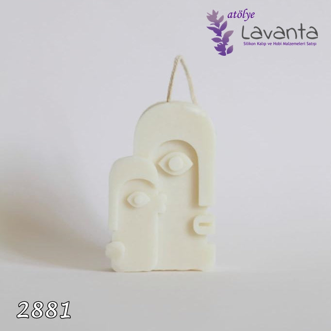 Face Silikon Mum Kalıbı