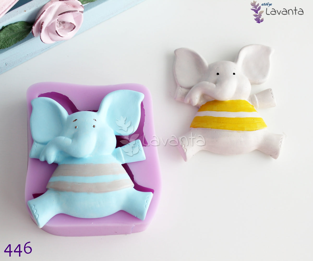 Büyük Fil Silikon Kalıbı