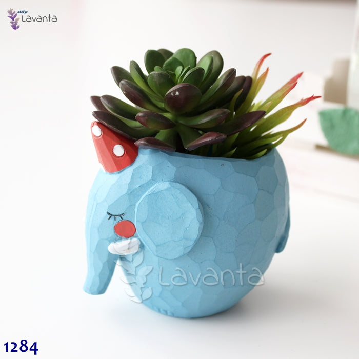 Fil Saksı Silikon Kalıbı