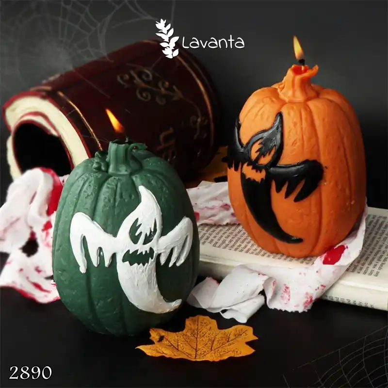 Hayalet Desenli Kabak Kalıbı