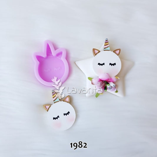 Hediyelik Unicorn Silikon Kalıbı