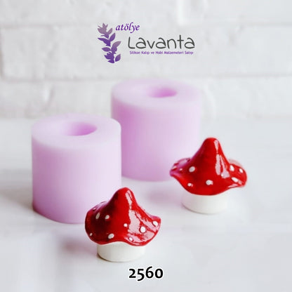 İkili Mantar Silikon Kalıbı