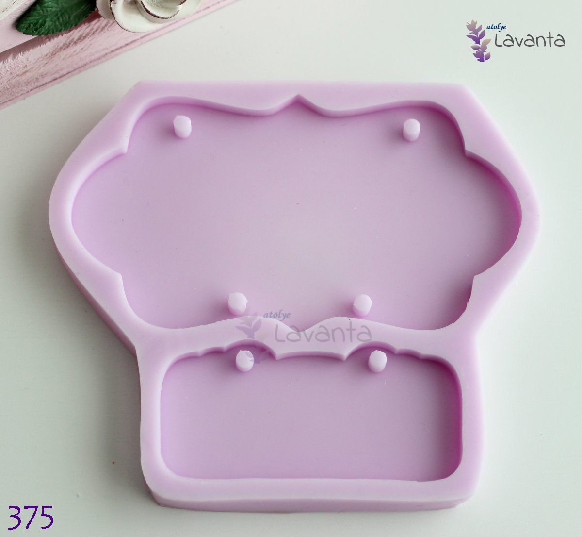 İkili Tabanlık Silikon Kalıbı