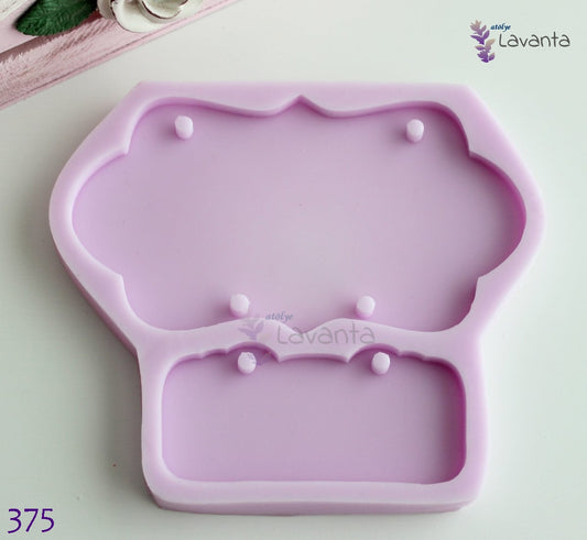 İkili Tabanlık Silikon Kalıbı