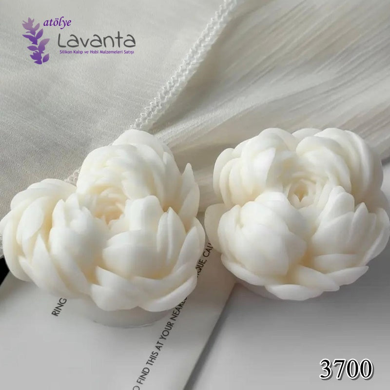 İkili Şakayık Mum Kalıbı