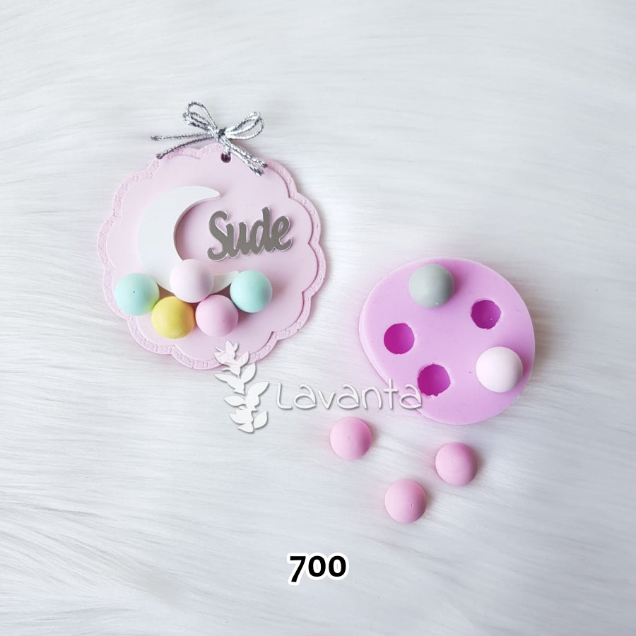 Beşli İnci Silikon Kalıbı