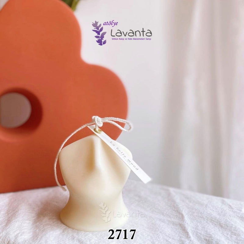 İnsan Kafası Mum Kalıbı