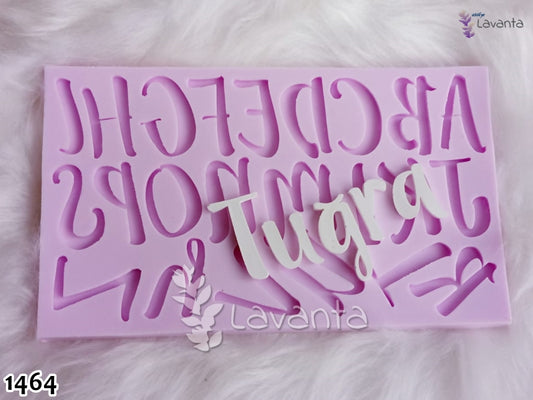 Işıldayan Büyük Harfler Silikon Kalıbı