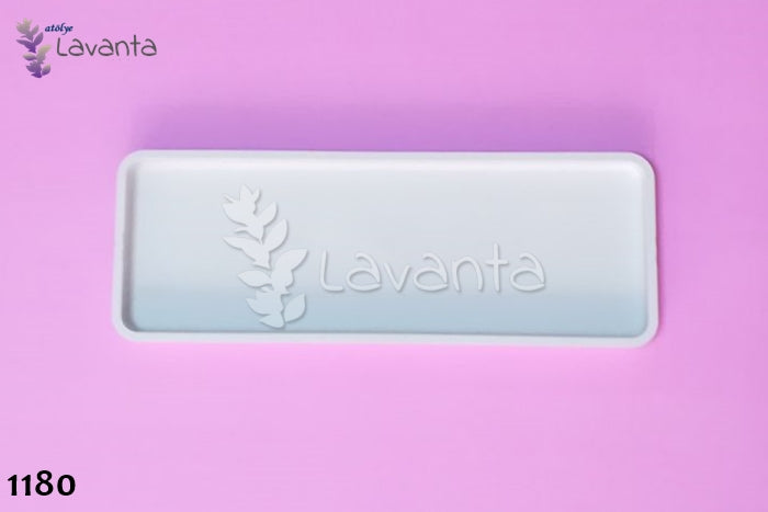 İsimlik Dikdörtgen Tabanlık Silikon Kalıbı