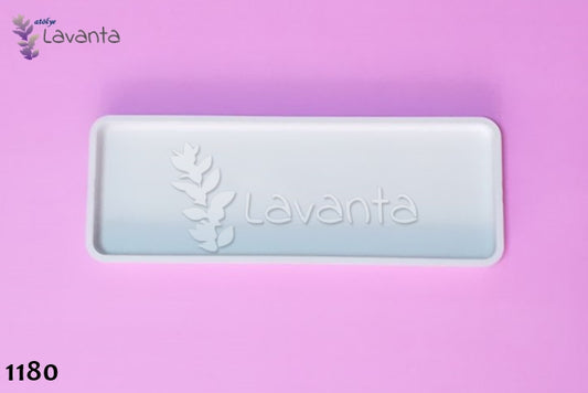 İsimlik Dikdörtgen Tabanlık Silikon Kalıbı