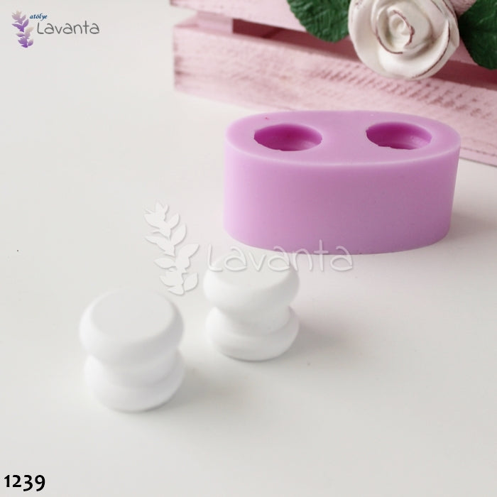 İkili Tabanlık Ayaklığı Silikon Kalıbı