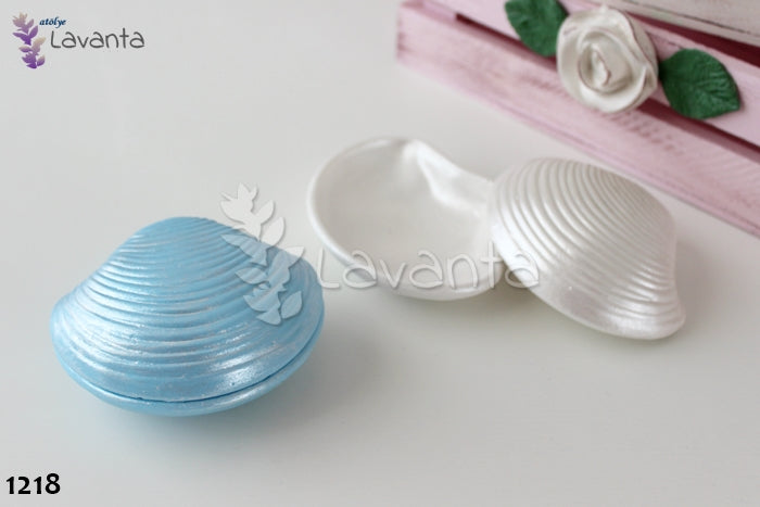 İstiridye Mücevher Kutusu Silikon Kalıbı