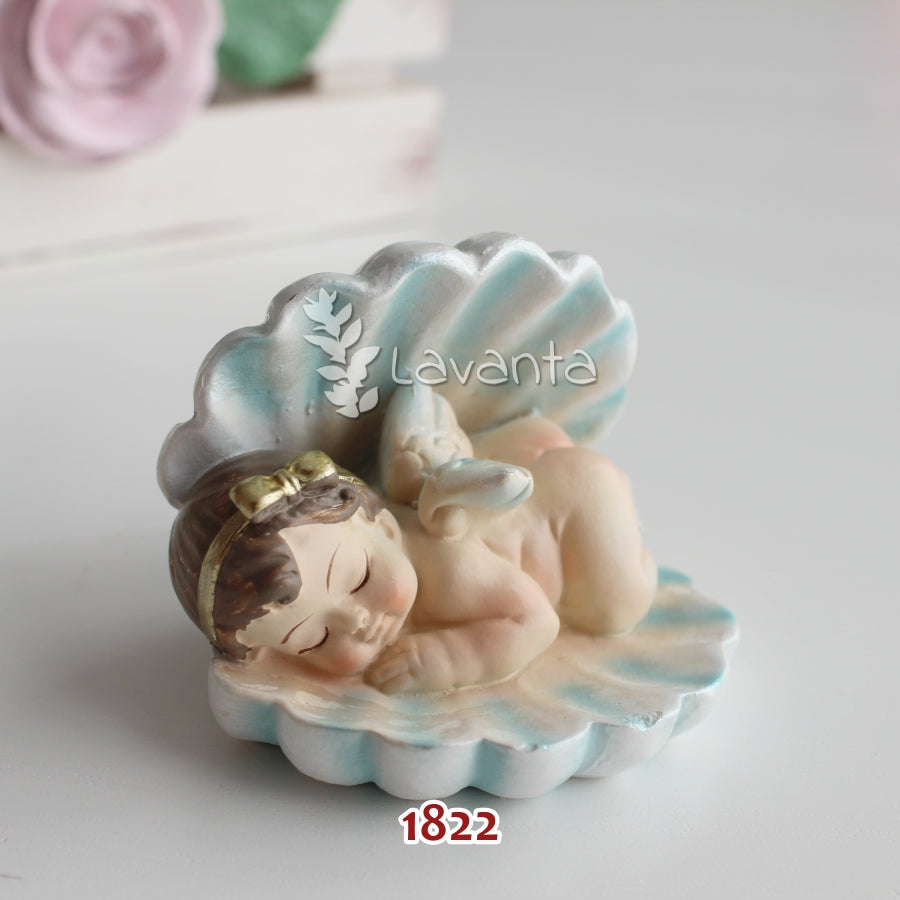 İstiridyede Melek Bebek Silikon Kalıbı