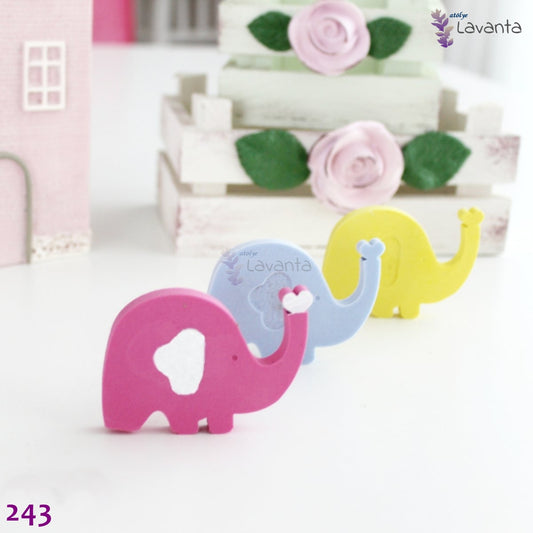 Kalp Fil Silikon Kalıbı