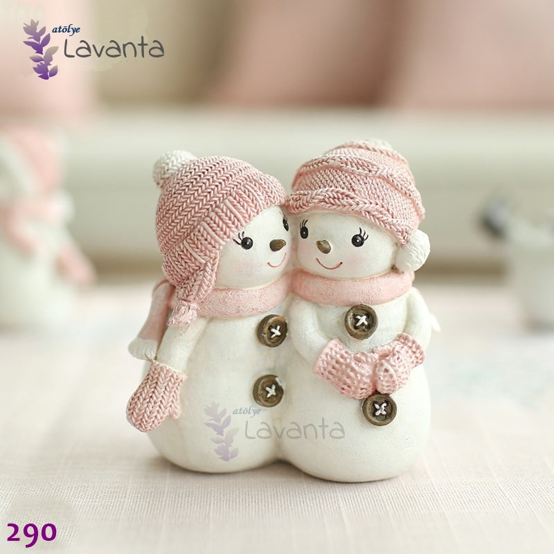 Kardan Kızlar İkili Silikon Kalıbı