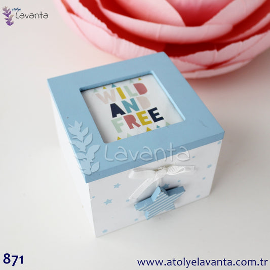 Kare Yıldızlı Kutu Silikon Kalıbı