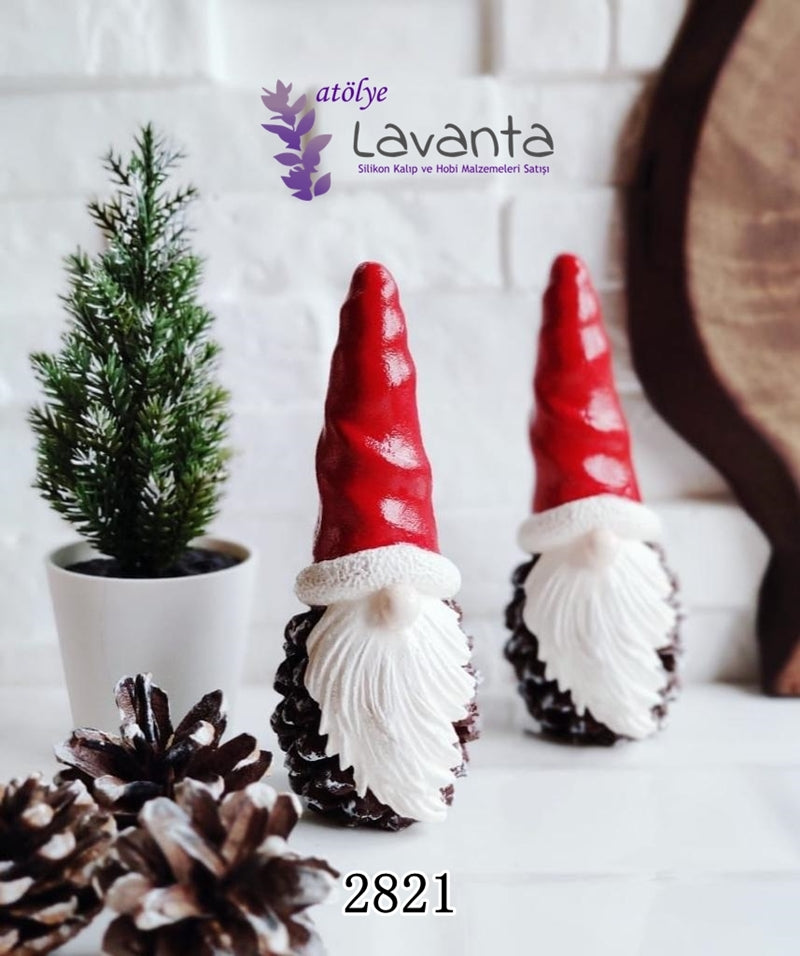 Kozalaklı Gnome Silikon Kalıbı