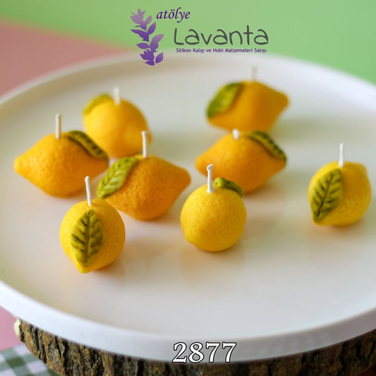 Mini Limon Mum Kalıbı