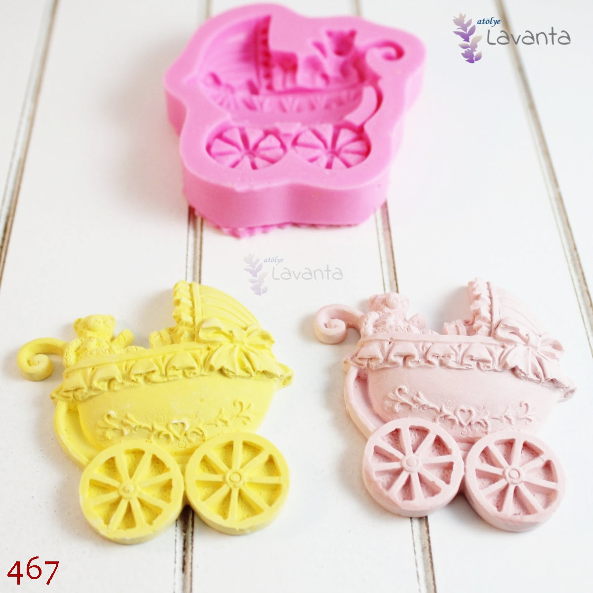 Maymunlu Puset Silikon Kalıbı