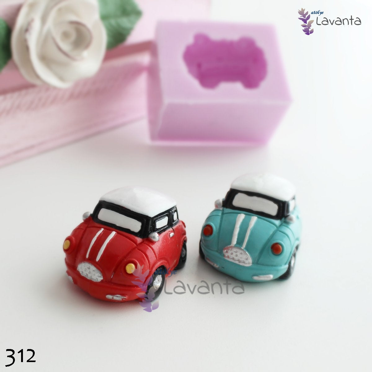 Mini Cooper Araba Silikon Kalıbı