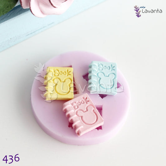 Minik Kitaplar Silikon Kalıbı