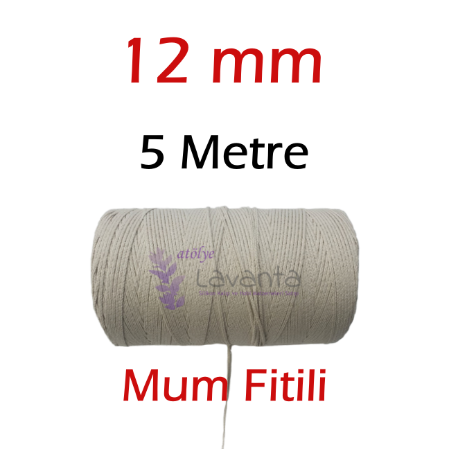 Mum Fitili 12 mm