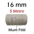 Mum Fitili 16 mm