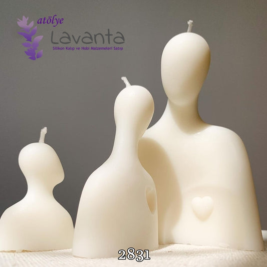 Mutlu Aile Set Silikon Kalıbı