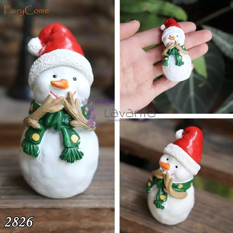 Mutlu Kardan Adam Kalıbı