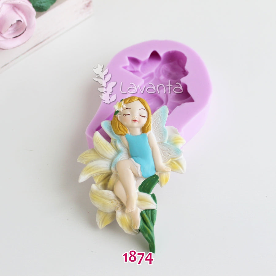 Orkide Perisi Kokulu Taş Kalıbı