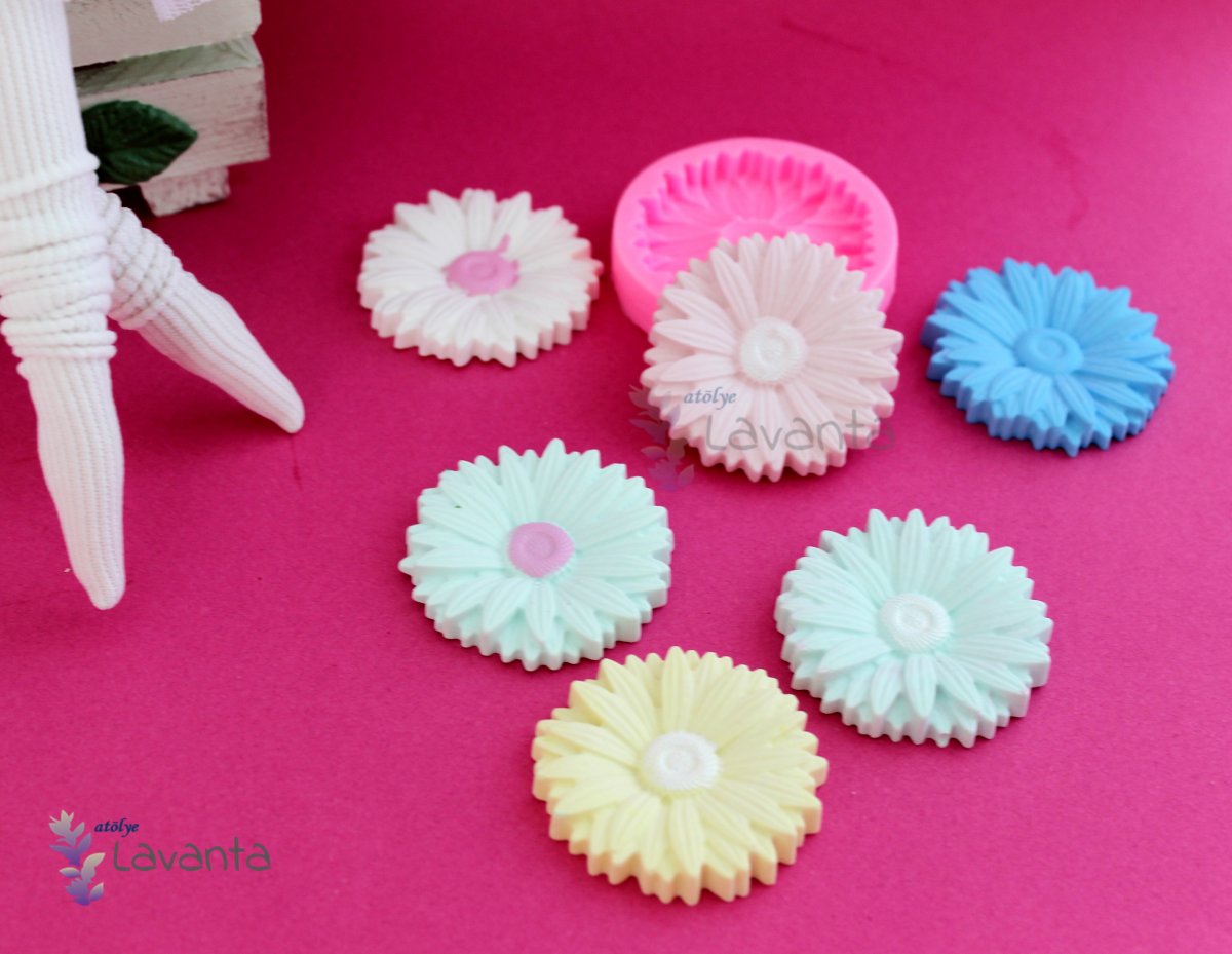 Papatya Silikon Kalıbı