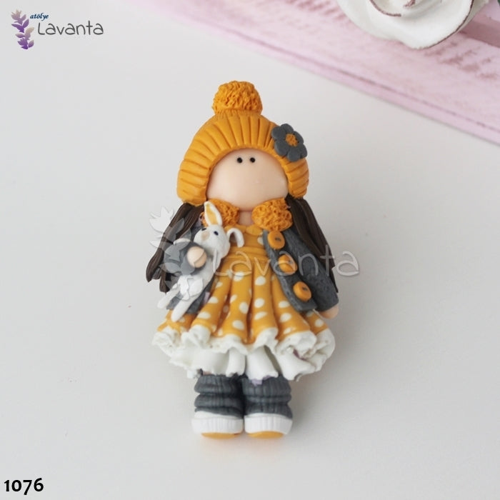 Portakal Bebek Silikon Kalıbı