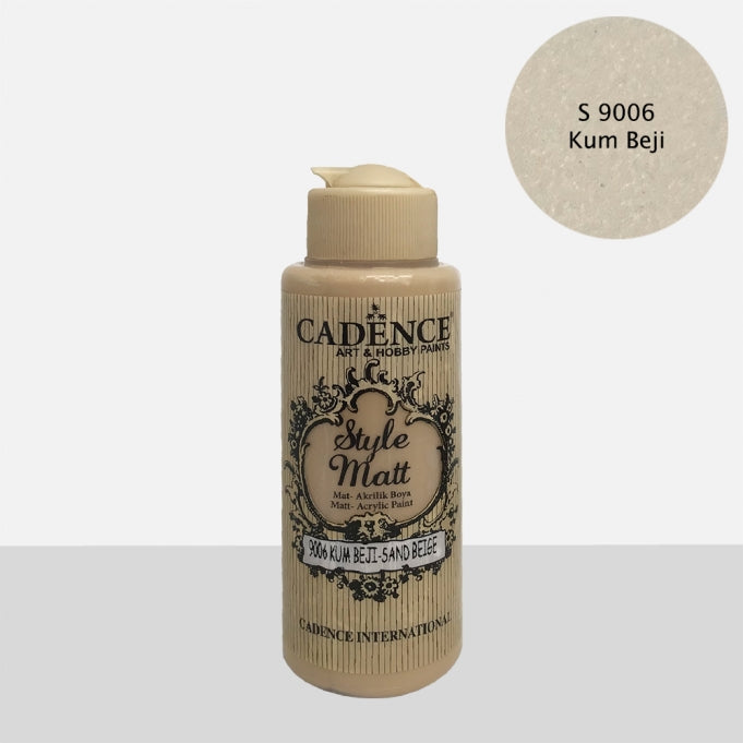 S9006 Kum Beji Mat Akrilik Boya