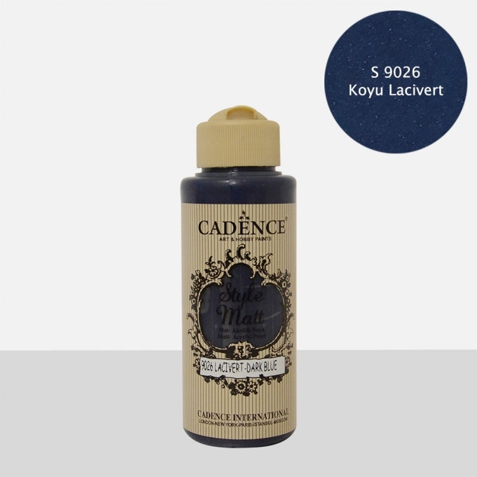 S9026 Koyu Lacivert Mat Akrilik Boya