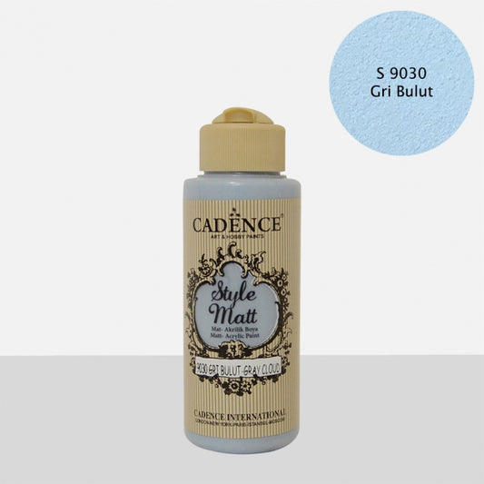 S9030 Gri Bulut Mat Akrilik Boya