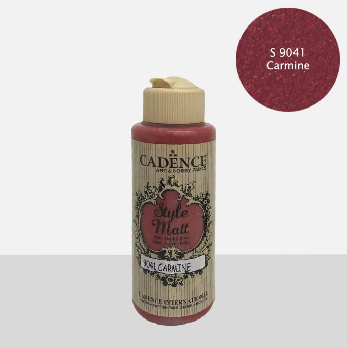 S9041 Carmine Mat Akrilik Boya