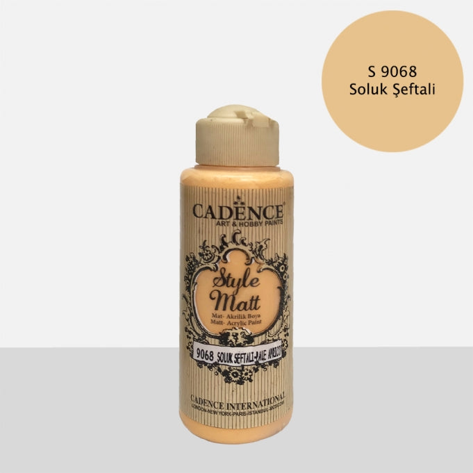 S9068 Soluk Şeftali Mat Akrilik Boya