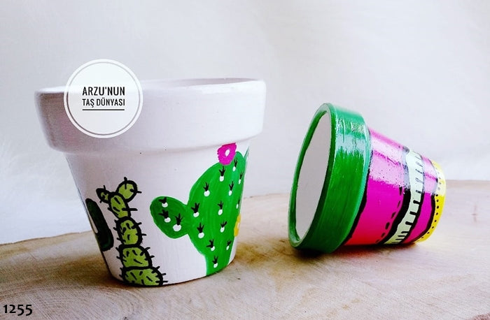 Dörtlü Saksı Seti Silikon Kalıbı