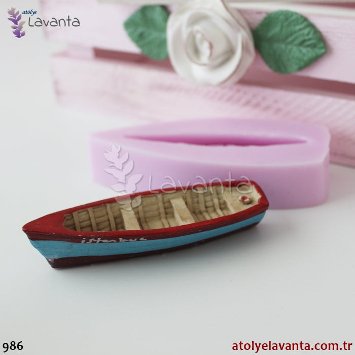 Sandal Kokulu Taş Silikon Kalıbı