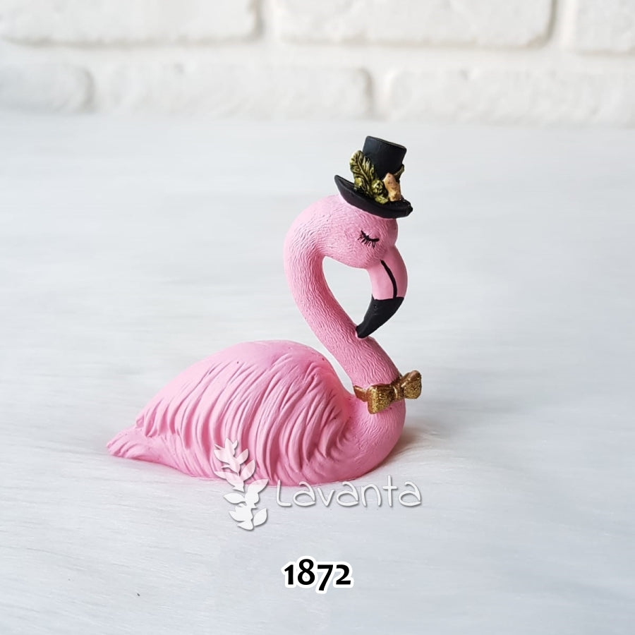 Şapkalı Erkek Flamingo Kokulu Taş Kalıbı