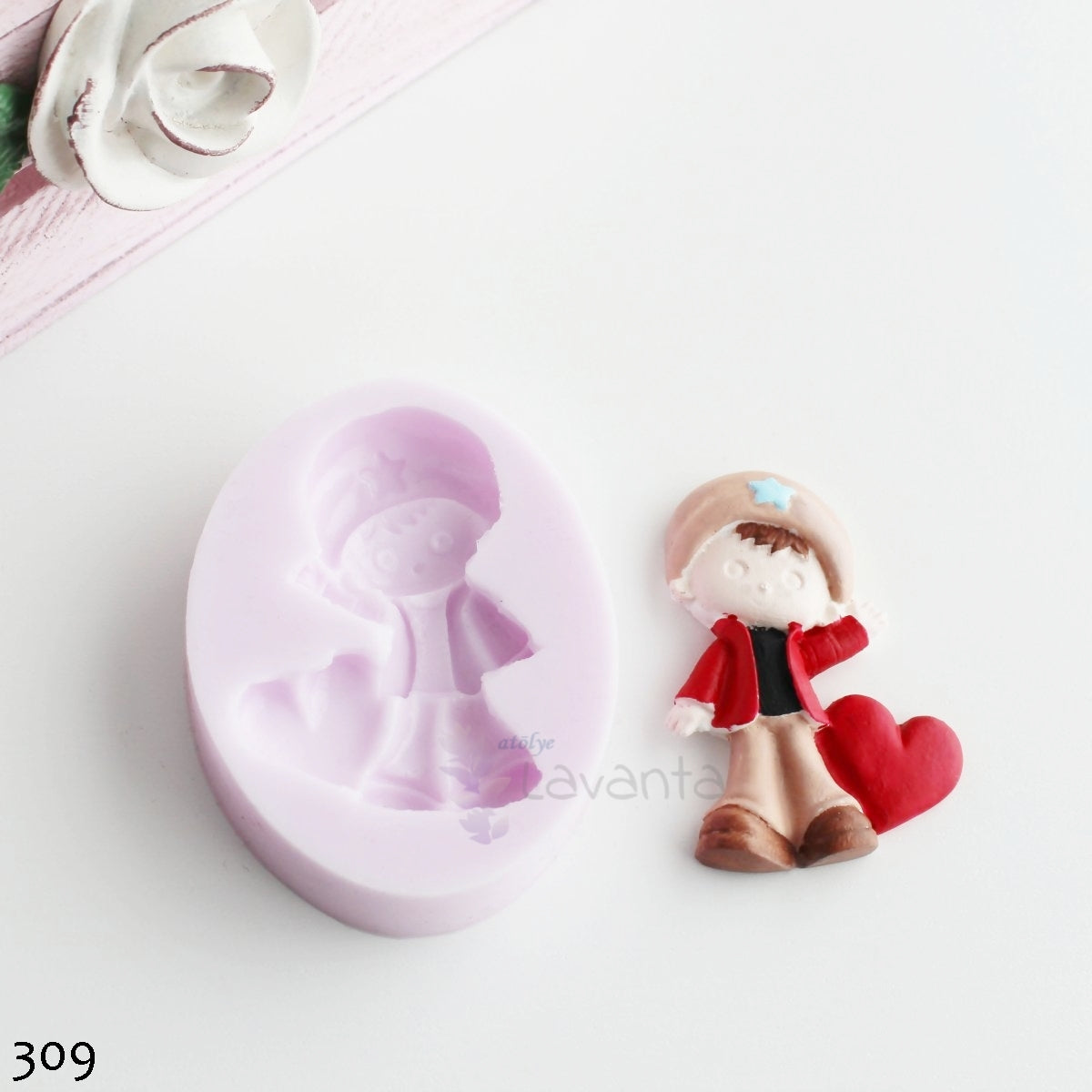 Şapkalı Erkek Silikon Kalıbı