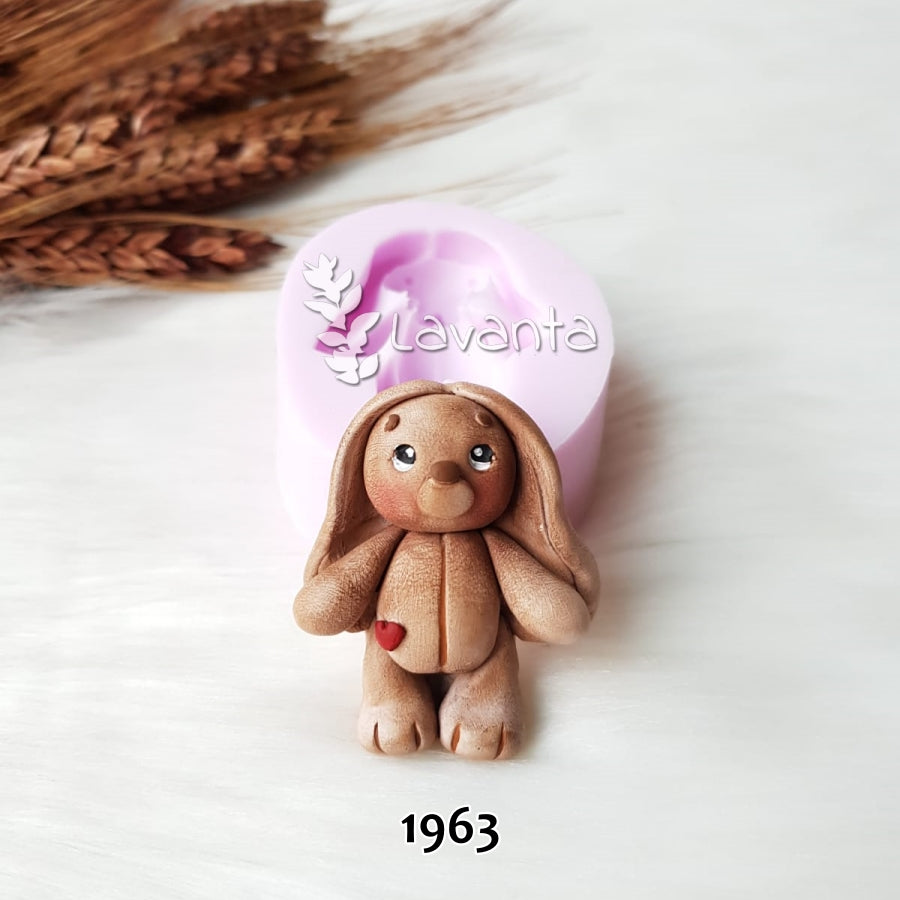 Şaşkın Tavşan Silikon Kalıbı