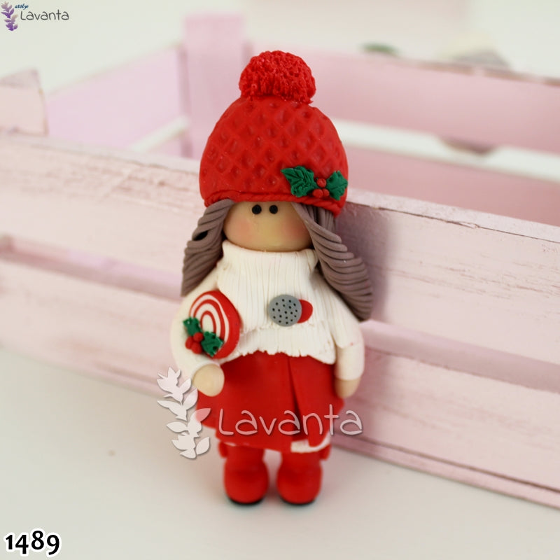 Şeker Kız Silikon Kalıbı