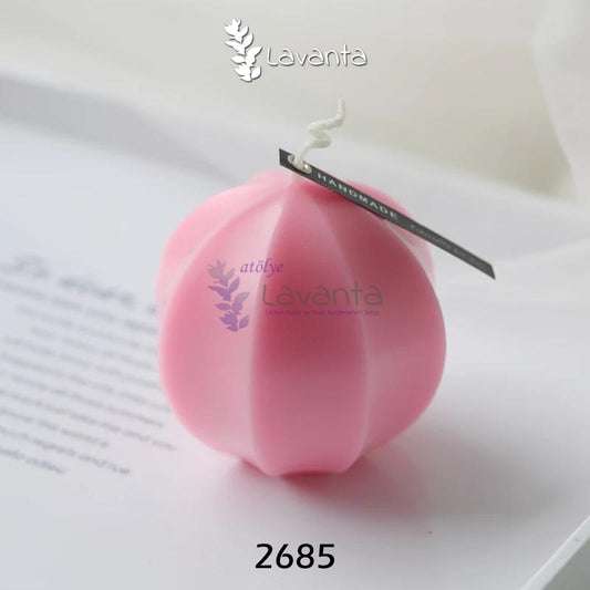 Sekizgen Küre Mum Kalıbı