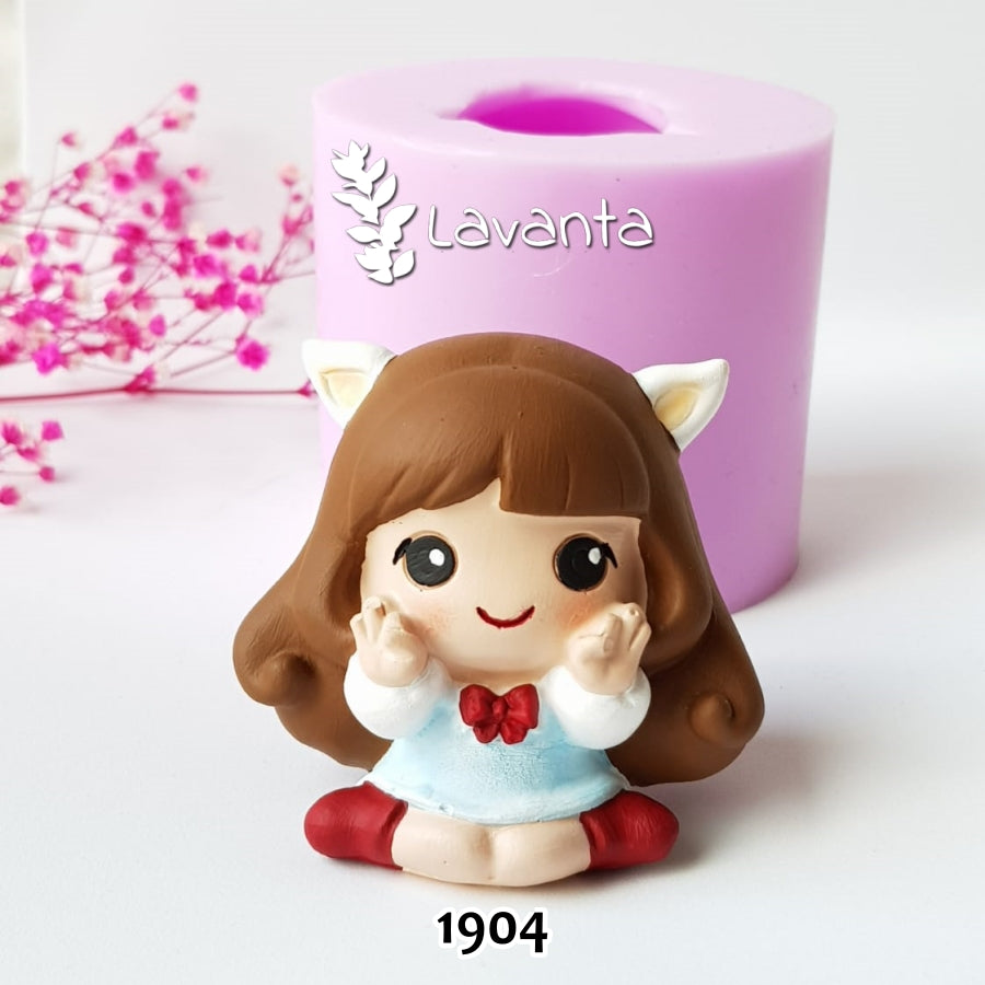 Şımarık Kız Silikon Kalıbı