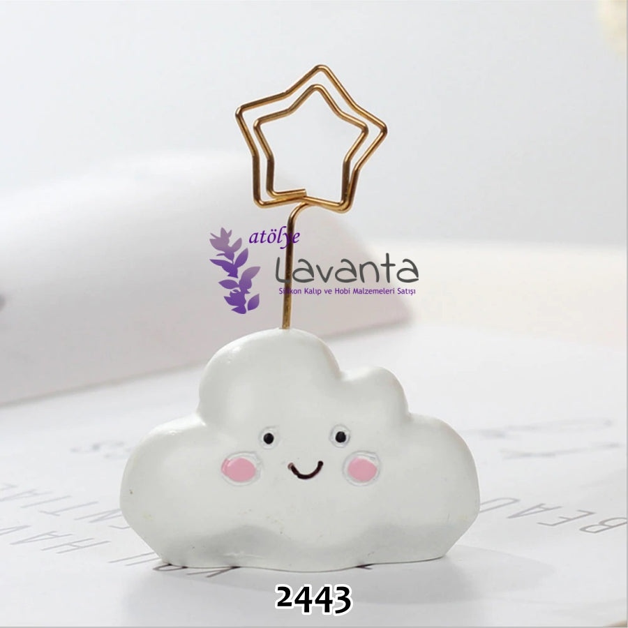 Şirin Beyaz Bulut Kalıbı